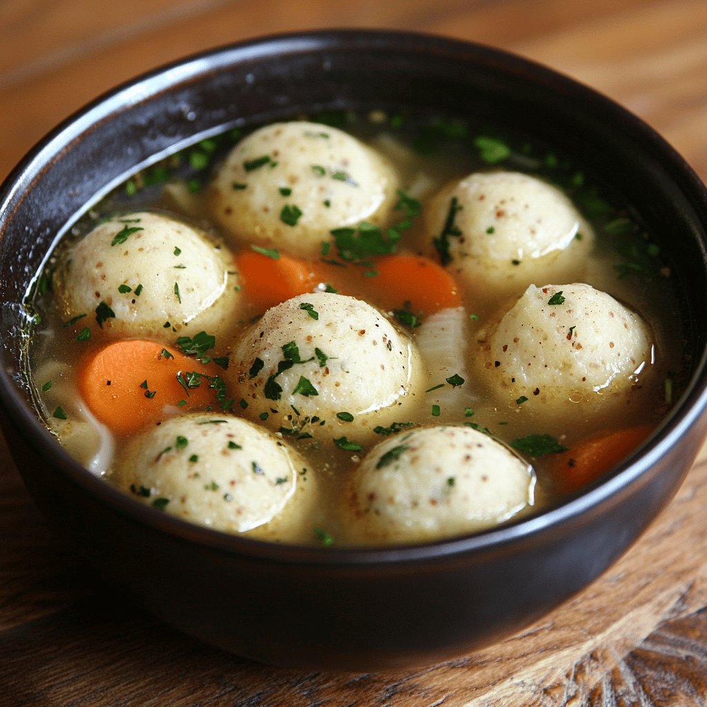 Delicious Matzo Ball Soup