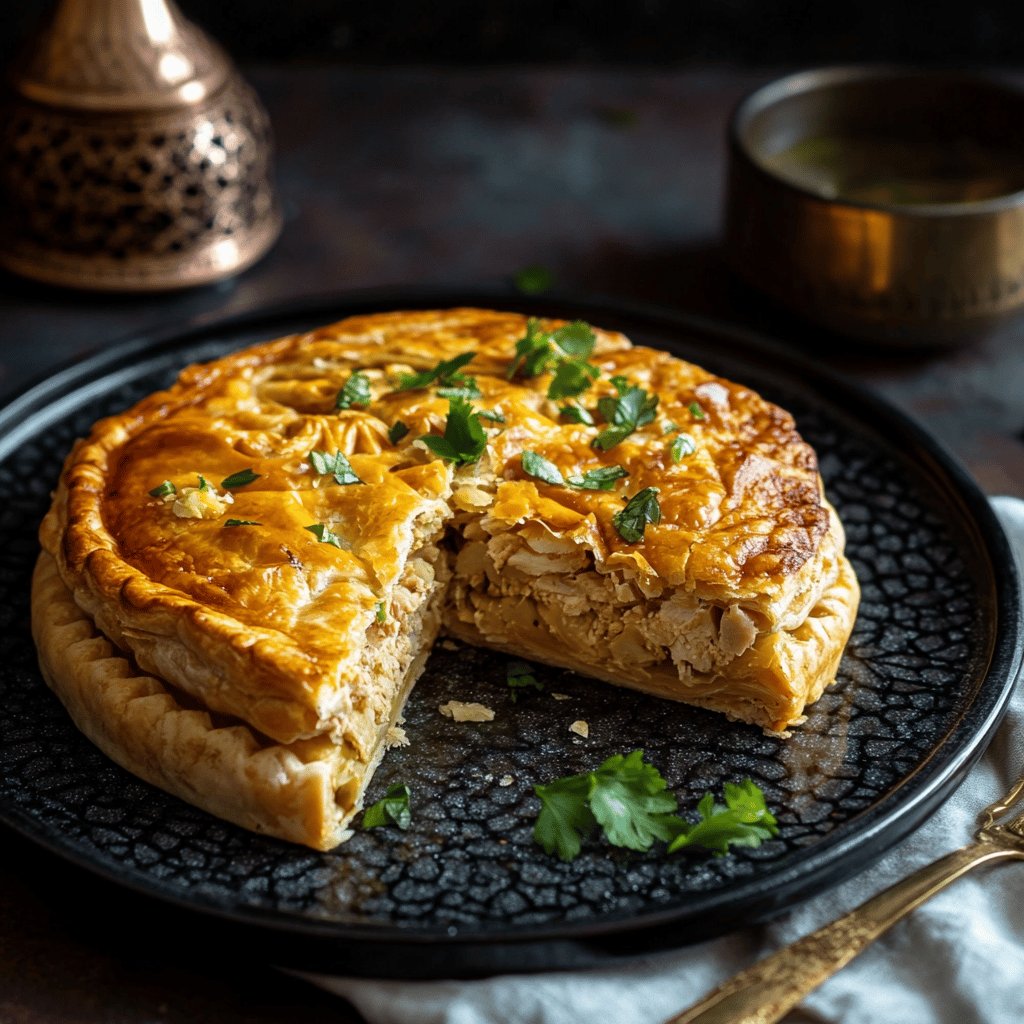 Pastilla au poulet marocaine