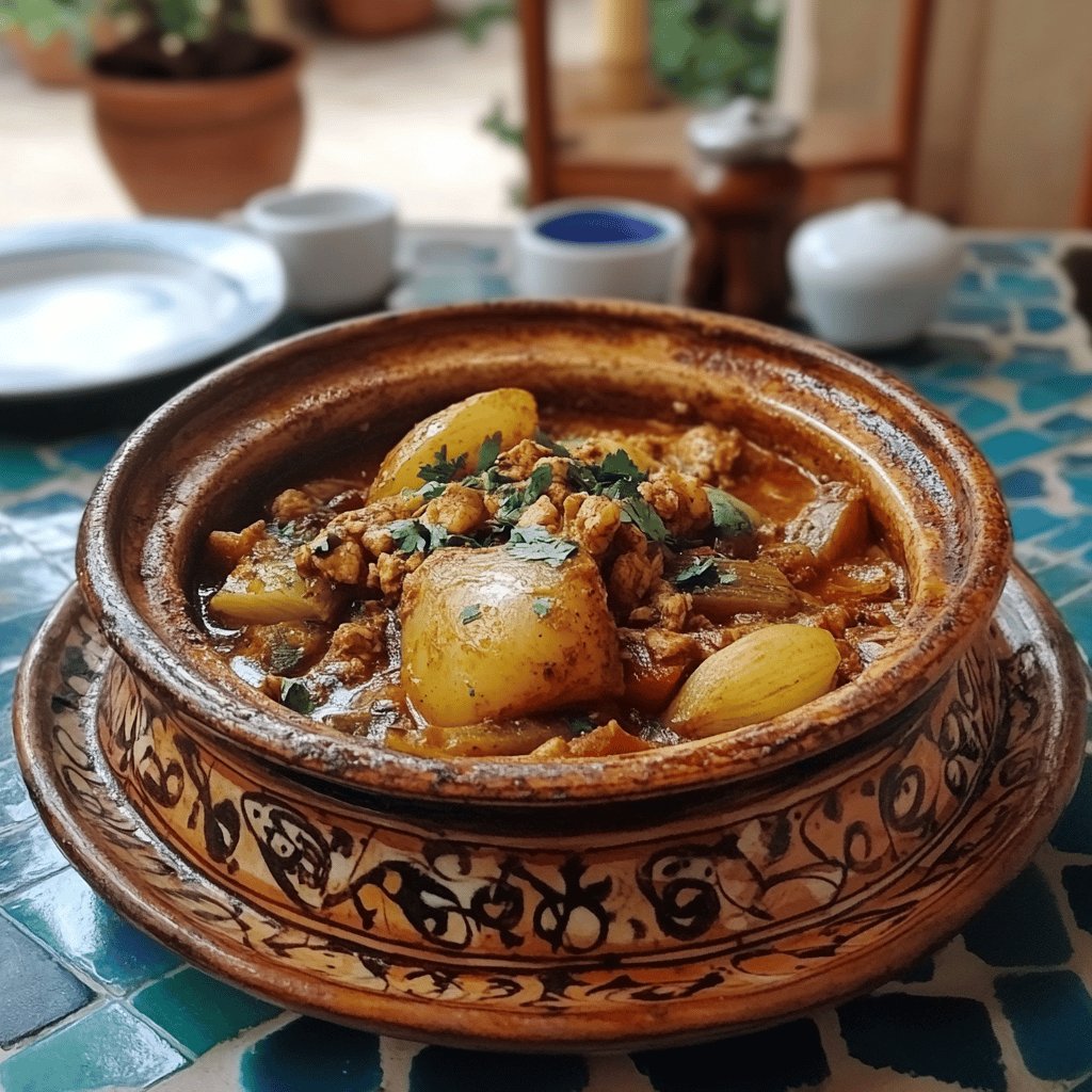 Tajine tunisien traditionnel