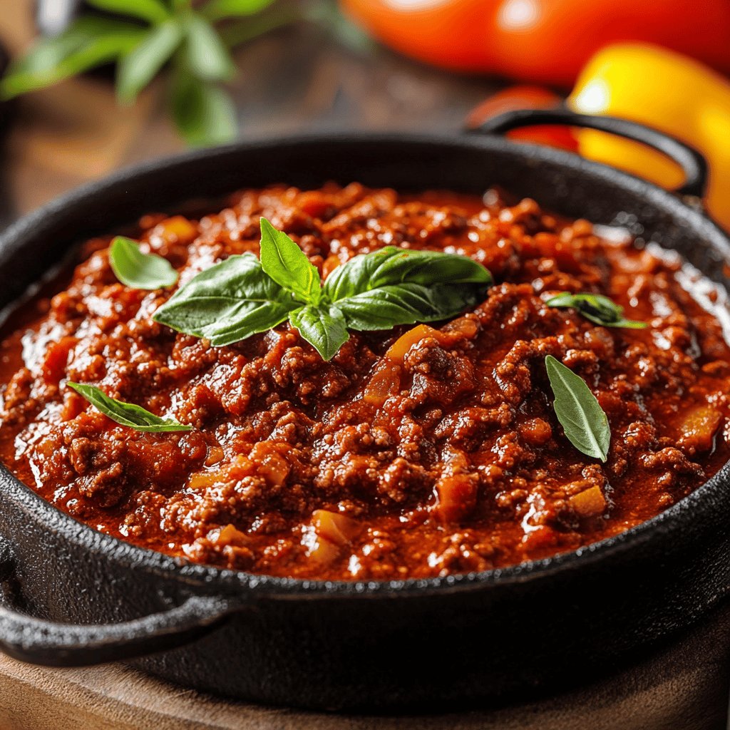 Sauce Bolognaise Maison