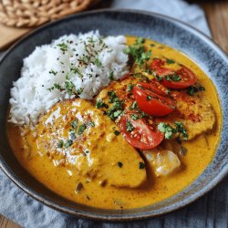 Escalope de dinde au curry