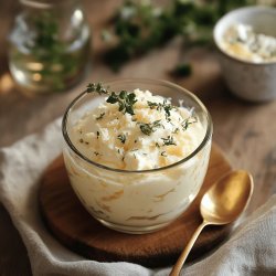 Verrine fraîcheur au fromage frais