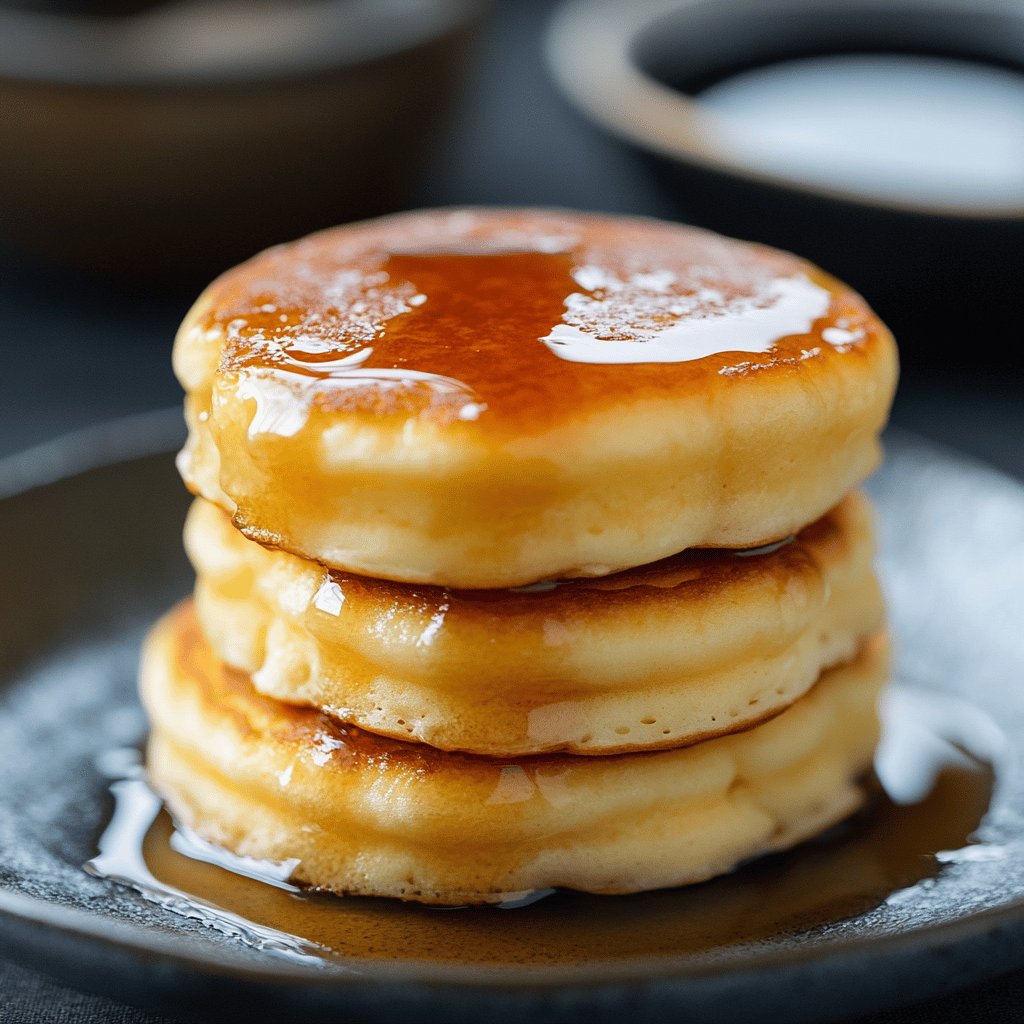 Fluffy Japanese Pancakes