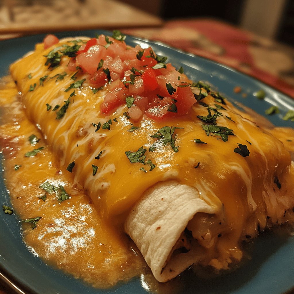 Delicious Wet Burritos