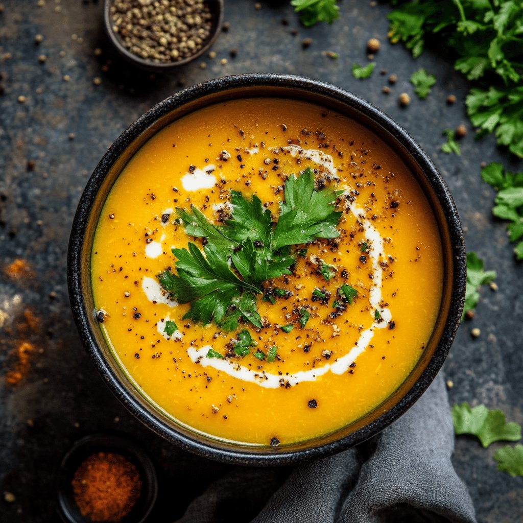 Velouté de carottes au cumin