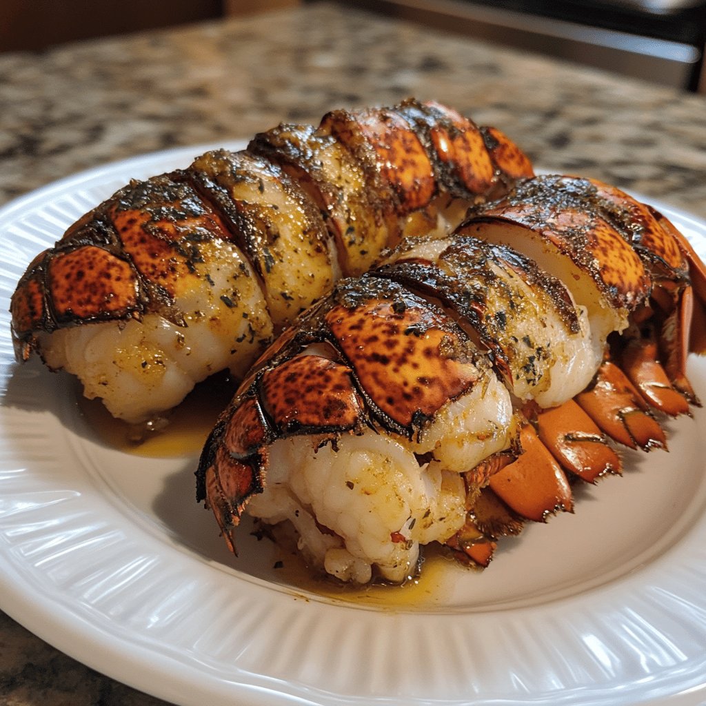 Steamed Lobster Tails