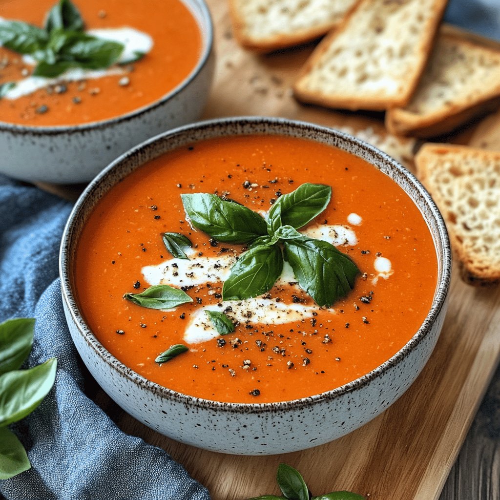 Classic Fresh Tomato Soup