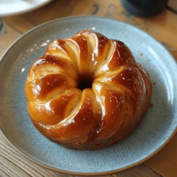 Brioche perdue au caramel