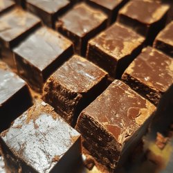 Délicieux Fudge au Chocolat