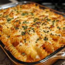 Cheesy Rotini Pasta Bake