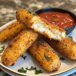 Crispy Mozzarella Sticks