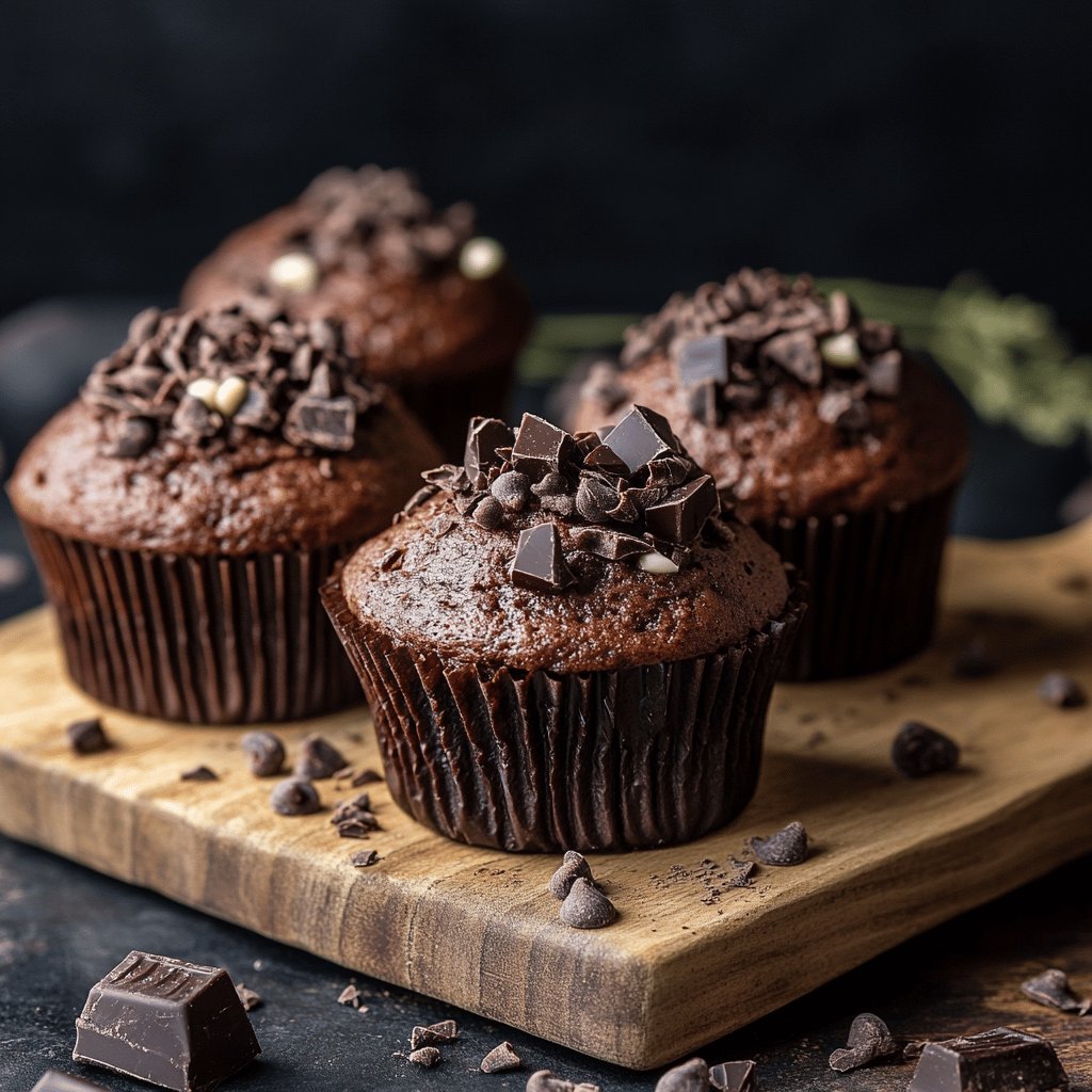 Muffins au chocolat