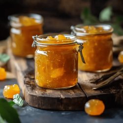 Confiture d'abricots vanillée