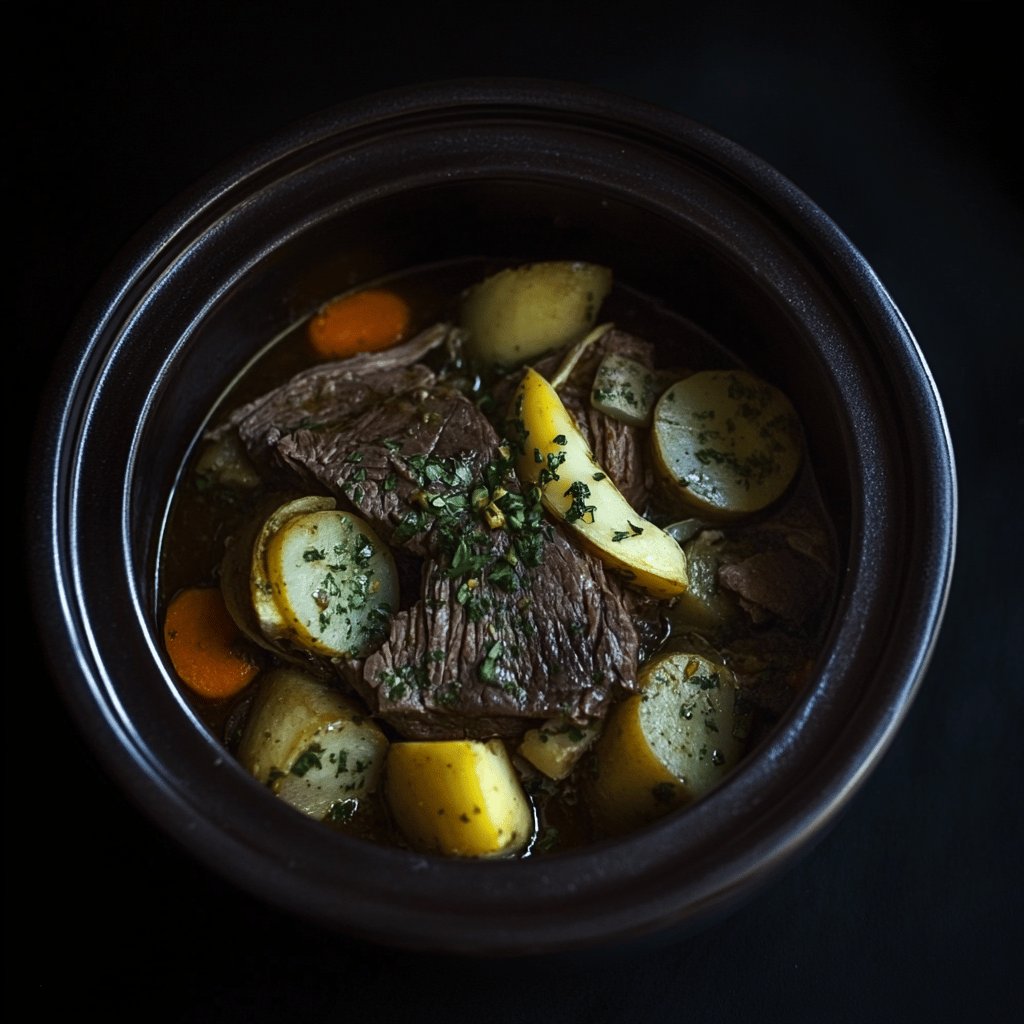 Pot-au-feu à l'autocuiseur