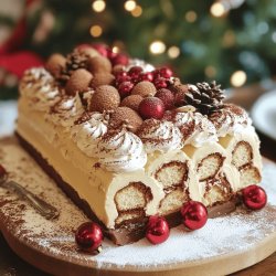 Bûche de Noël Tiramisu