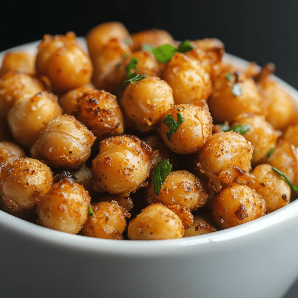 Crispy Oven-Roasted Chickpeas