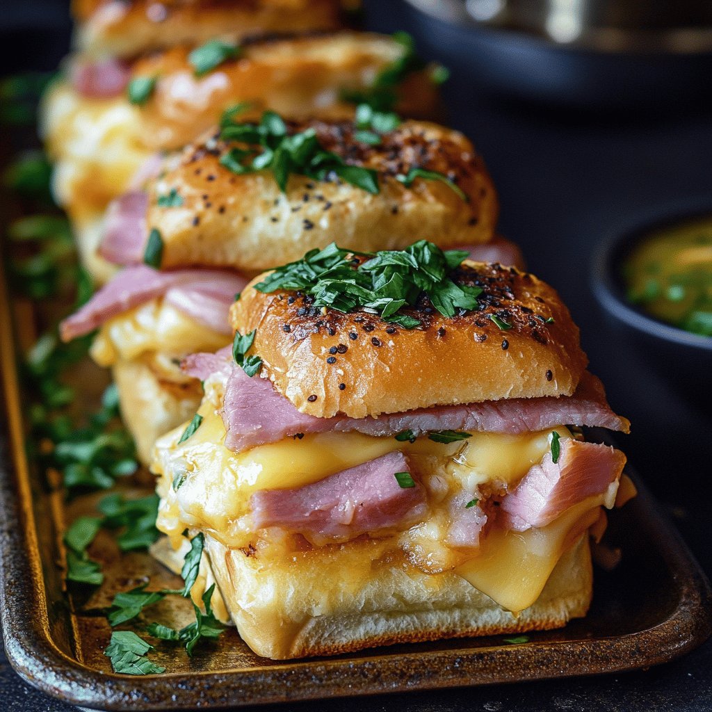 Hawaiian Ham & Cheese Sliders