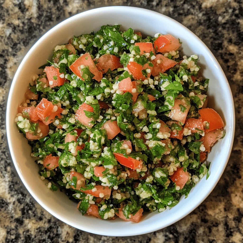 Simple Tabbouleh