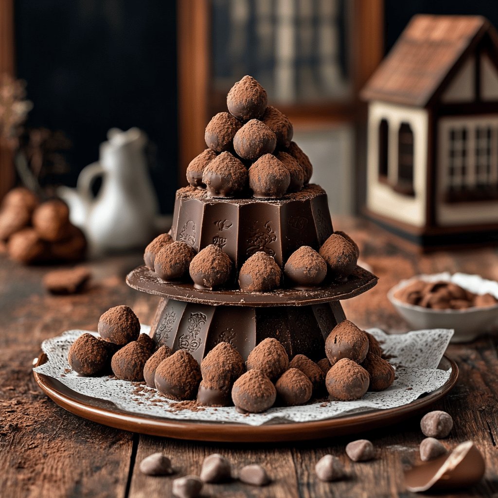 Truffes au chocolat maison