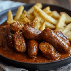 Currywurst maison