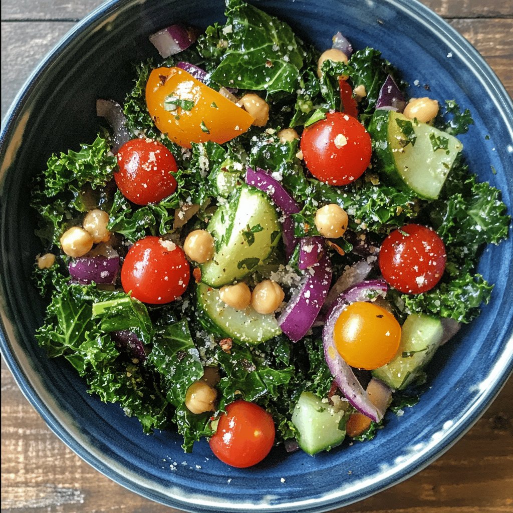 Mediterranean Kale Salad