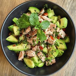 Salade d'avocats et thon