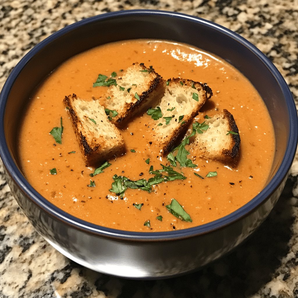 Creamy Tomato Bisque