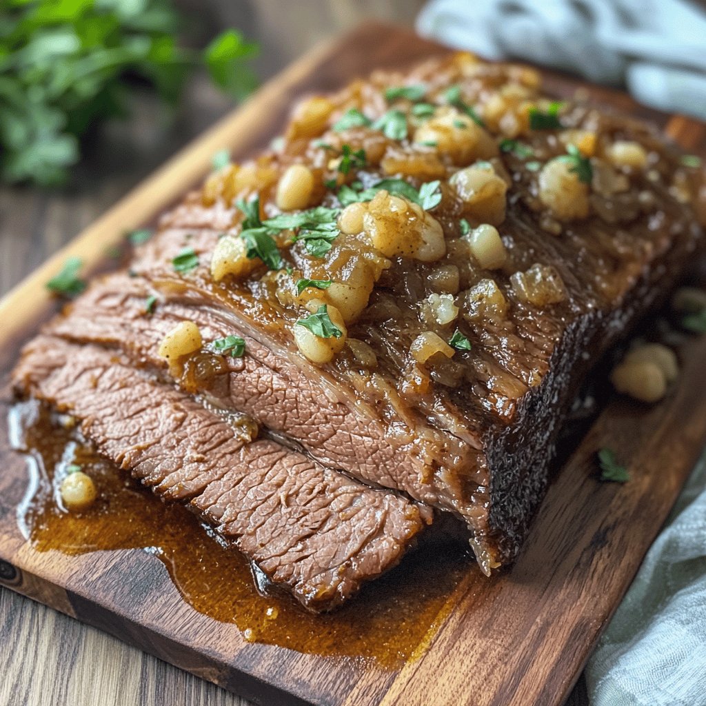 Braised Corned Beef Brisket