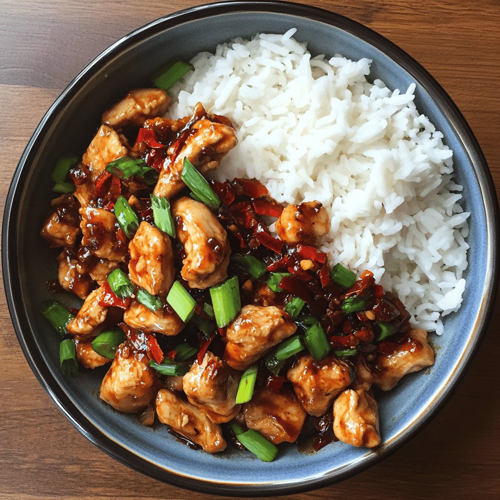 Quick Szechuan Chicken