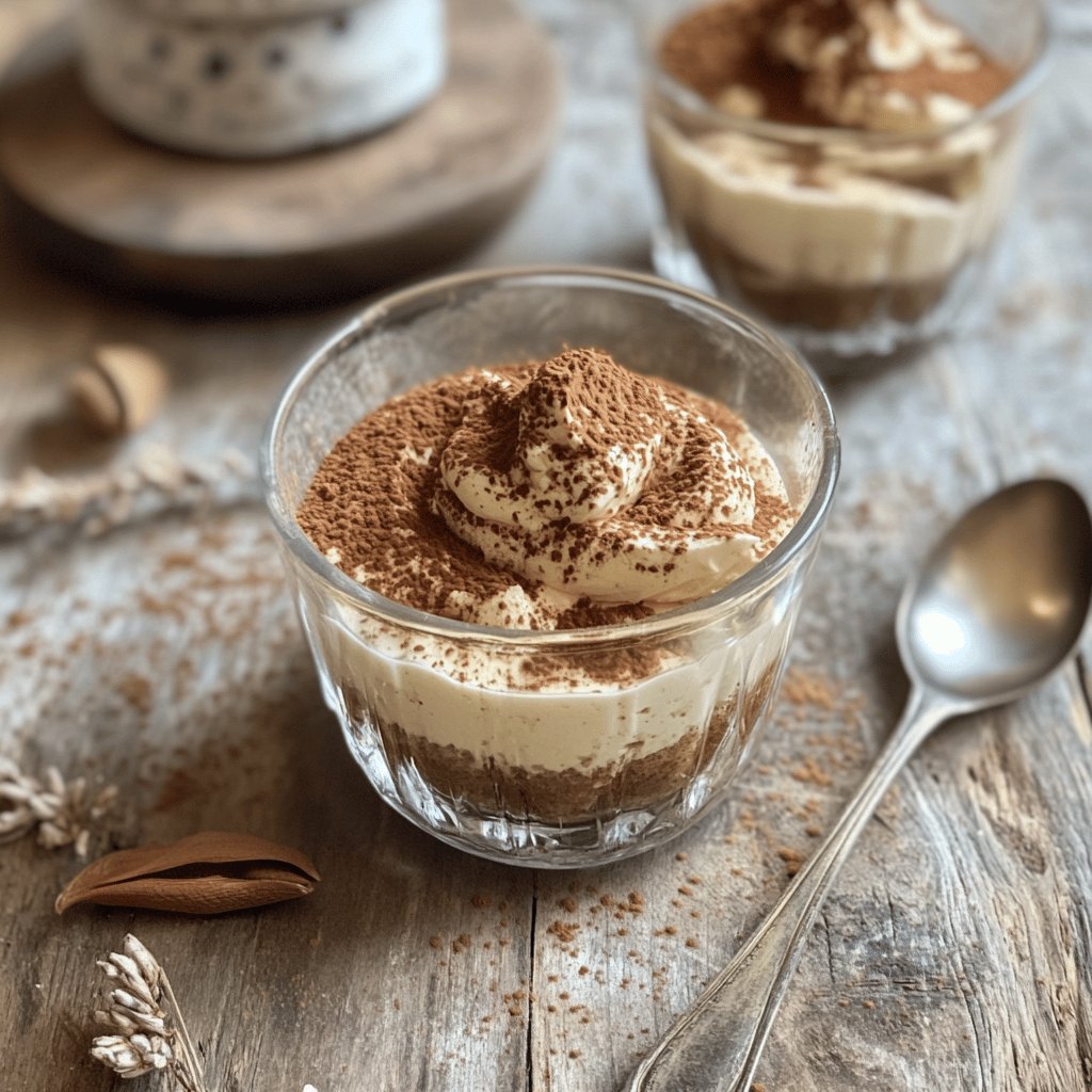 Tiramisu aux spéculoos sans alcool