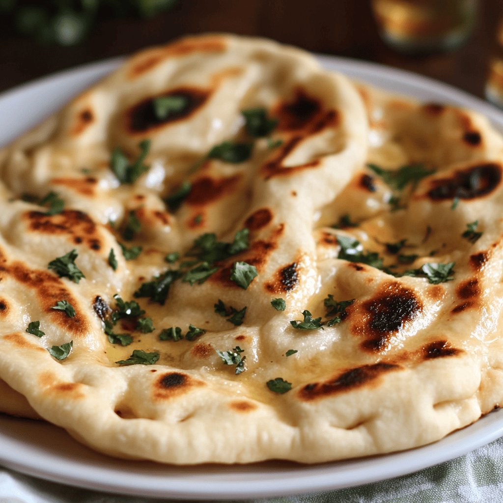 Homemade Indian Naan