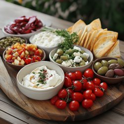 Goat Cheese Party Spread