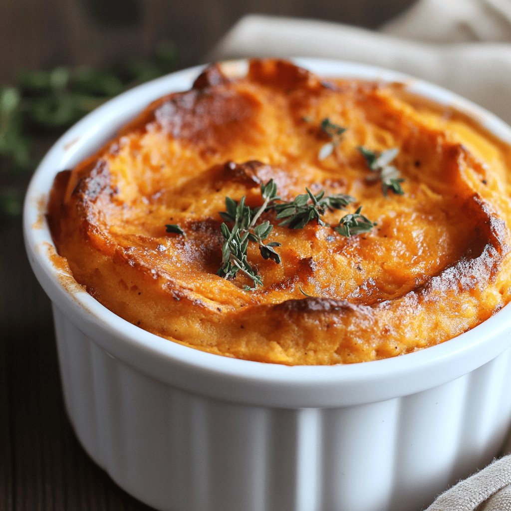 Easy Sweet Potato Soufflé