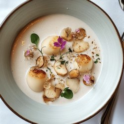 Velouté de poireaux et pommes de terre