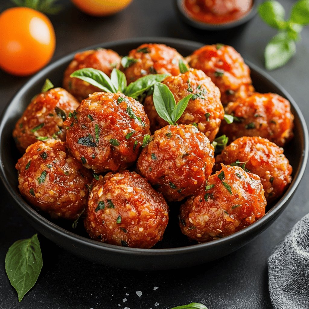 Boulettes à la sauce tomate