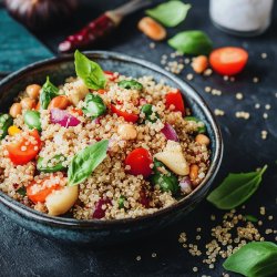 Salade de quinoa vegan