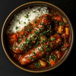 Rougail Saucisses Réunionnais