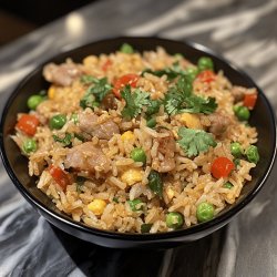 Quick Pork Fried Rice