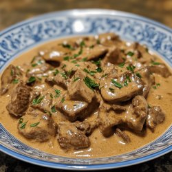 Easy Beef Stroganoff