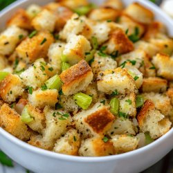 Classic Homemade Bread Stuffing