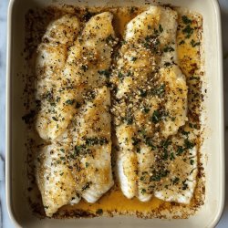 Simple Baked Flounder