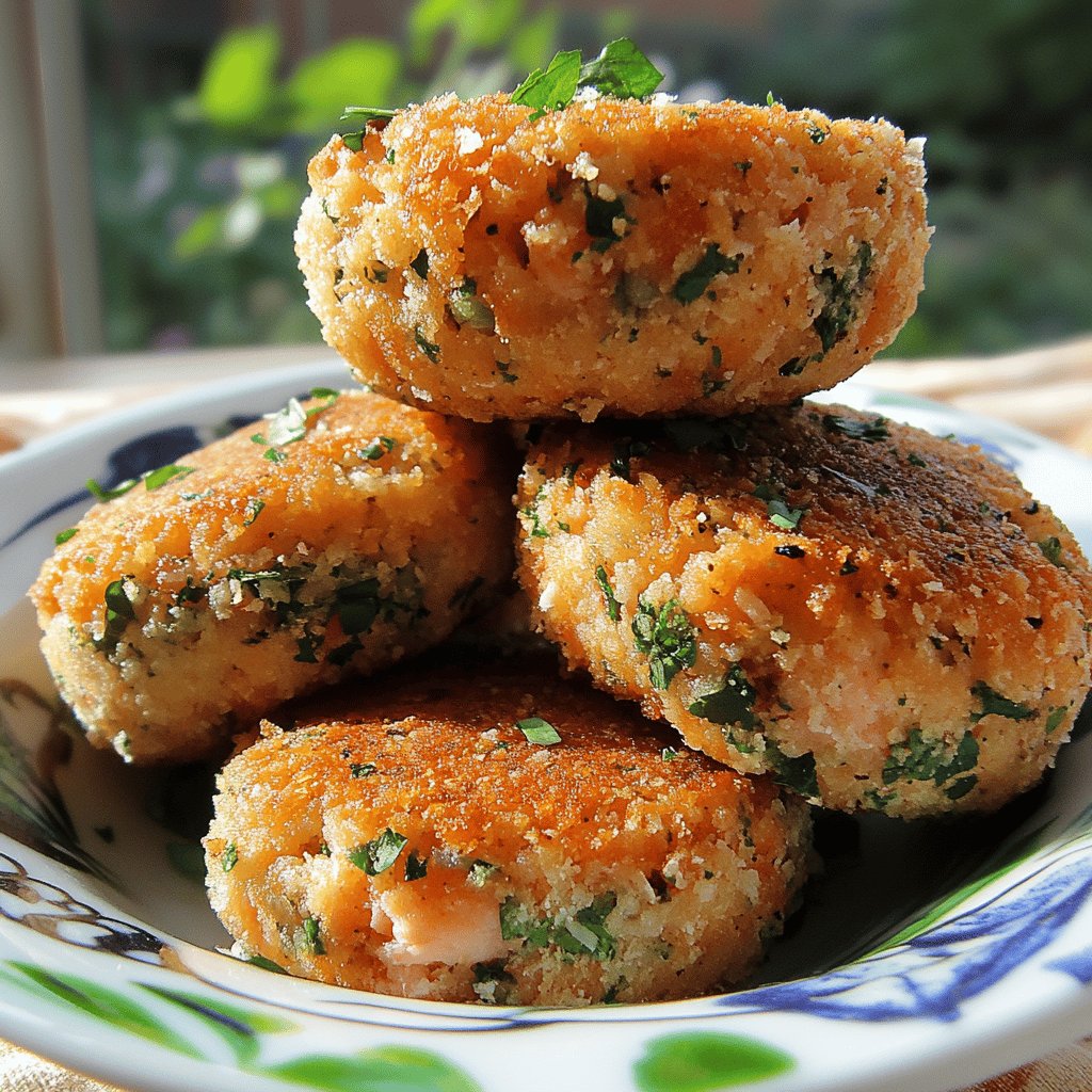 Simple Salmon Croquettes