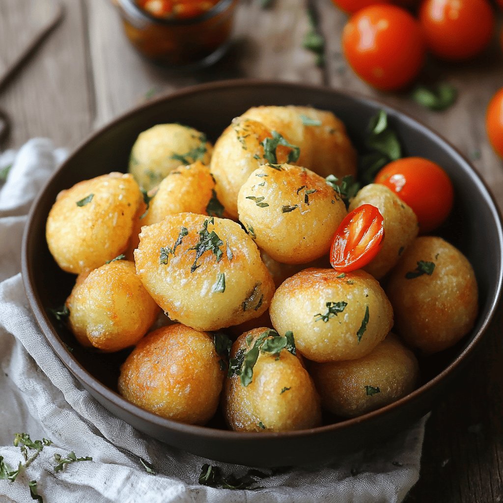 Beignets de tomates vertes