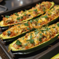 Stuffed Zucchini Boats