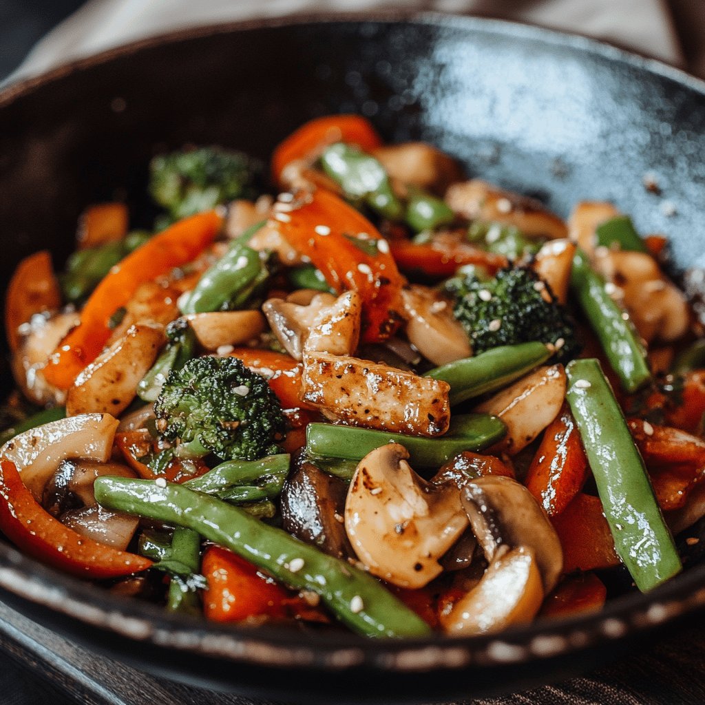 Ginger Vegetable Stir-Fry