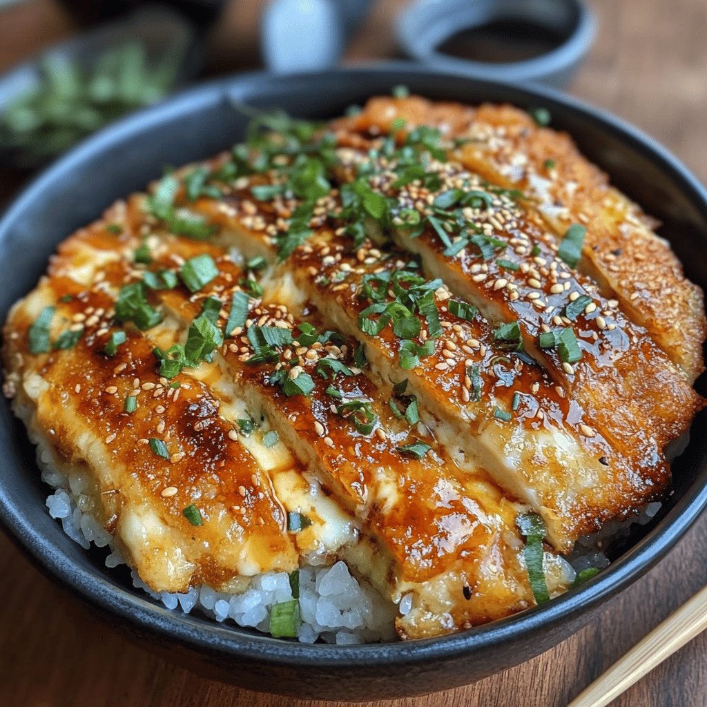 Katsudon japonais