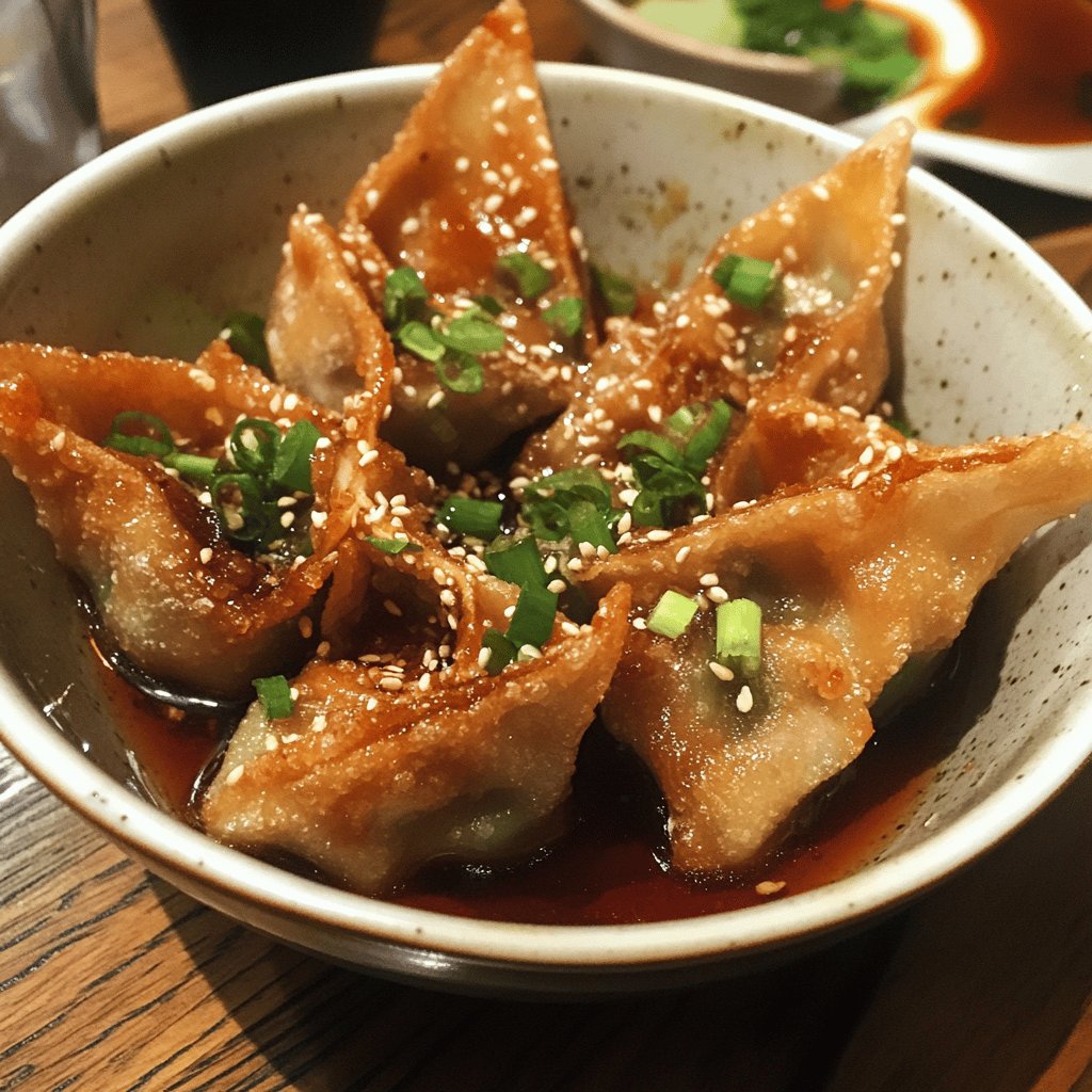 Crispy Pork Wontons