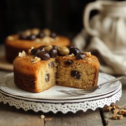 Cake aux olives et noisettes