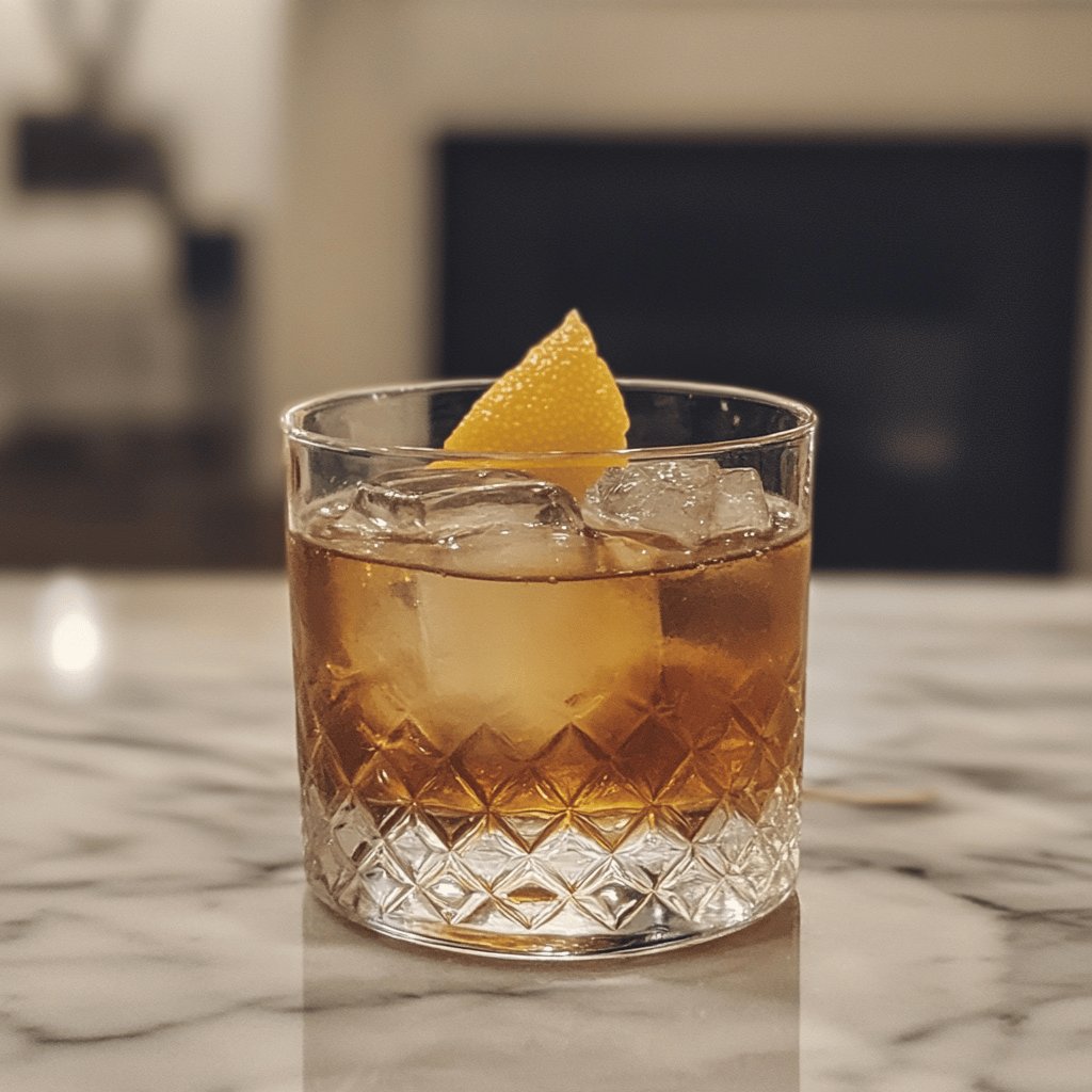 Classic Rusty Nail Cocktail