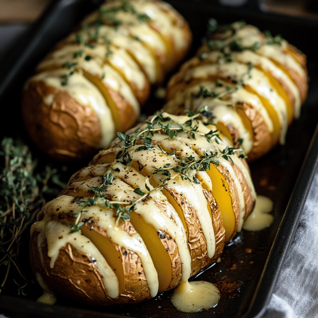 Hasselback Potatoes